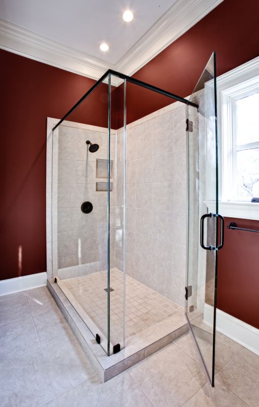 Modern Shower with Frame